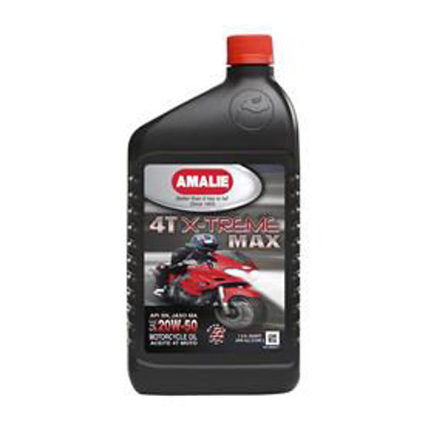 Imagen de  EL ACEITE DE MOTOCICLETA AMALIE X-TREME 4T (12/1 QT.)