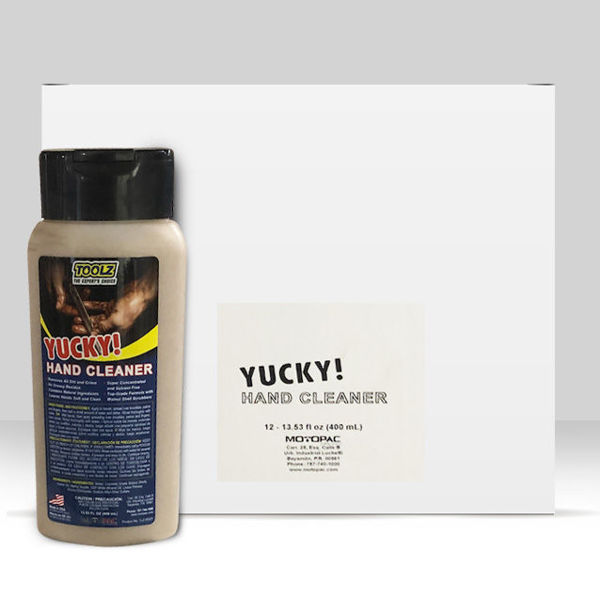 Imagen de TOOLZ YUCKY LIMPIADOR DE MANOS - CS / 12 13.53 OZ. (400 ML)