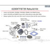 Imagen de FILL-RITE 4200KTF8739 KIT DE RECONSTRUCCIÓN PARA LAS SERIES 600, 1200, 2400, 4200 Y 4400 CON CUBIERTA DE ROTOR