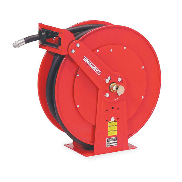 Picture of REELCRAFT FD84050 OLP SPRING RETRACTABLE FUEL HOSE REEL, 1" X 50', 250 PSI, FUEL HOSE INCLUDED