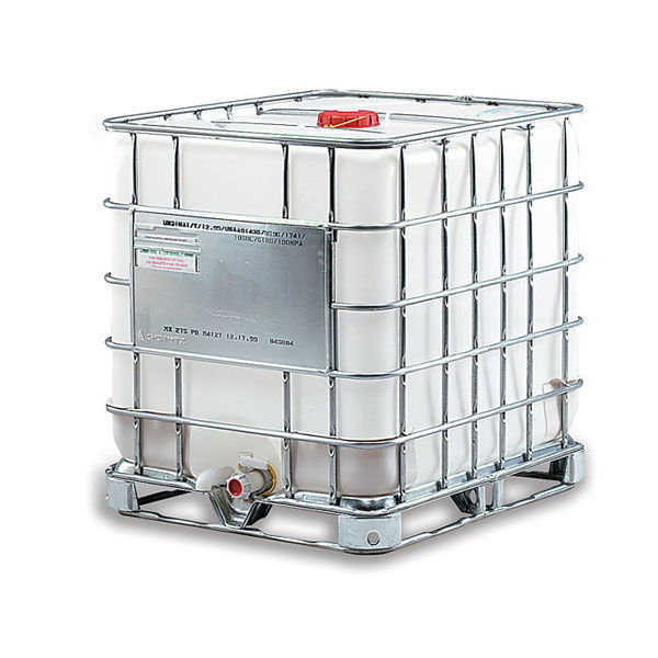 Picture of 275 GALLONS IBC TOTE WITH METAL PALLET & CAGE