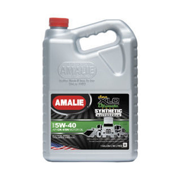 Imagen de AMALIE XLO ULTIMATE FULL SINTÉTICO CON MOLY 5W40 API CK-4 /  (4/1 GAL)