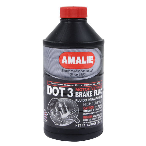 Picture of AMALIE  DOT-3 BRAKE FLUID - 12 OZ, (PACK OF 12)