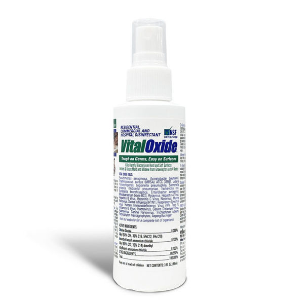 Picture of VITAL OXIDE DISINFECTANT 3 OZ.  (CASE 12 EACH)