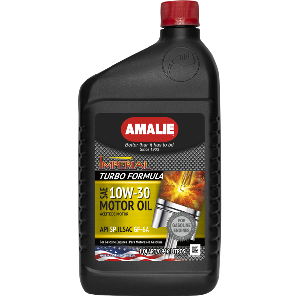 Imagen de AMALIE IMPERIAL TURBO FORMULA 10W-30 ACEITE DE MOTOR (12/1 QT.)