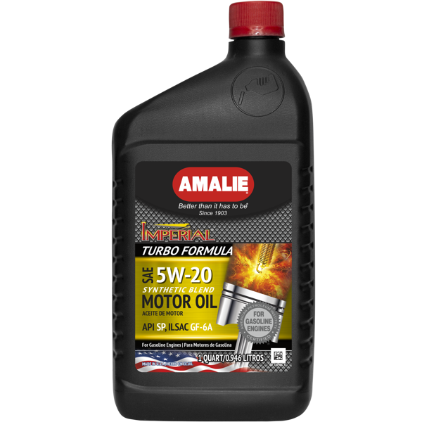 Imagen de AMALIE IMPERIAL TURBO FORMULA 5W20 / API SN (12/1 QT.)