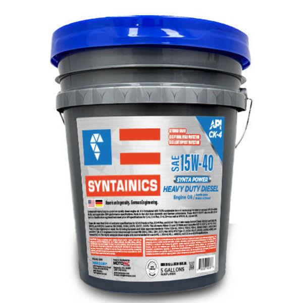 Imagen de SYNTAINICS SYNTA POWER HEAVY DUTY DIESEL 15W40 API CK-4 (PL)